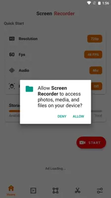 Screen Recorder android App screenshot 7